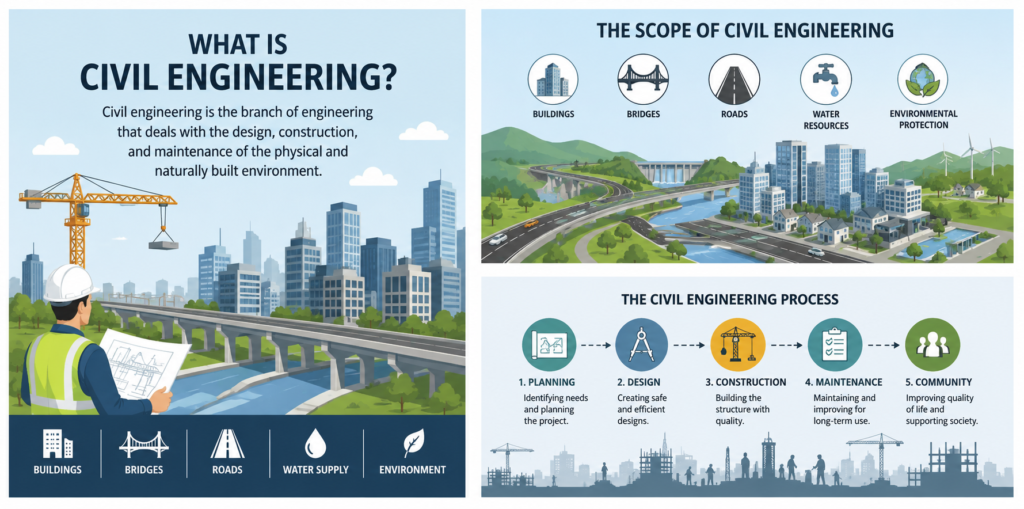 what is civil engineering